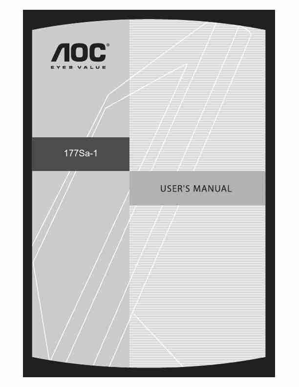 AOC Computer Monitor 177Sa-1-page_pdf